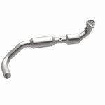 MagnaFlow 4583077 carb direct-fit catalytic converter, opposite side view of the turntable spin
