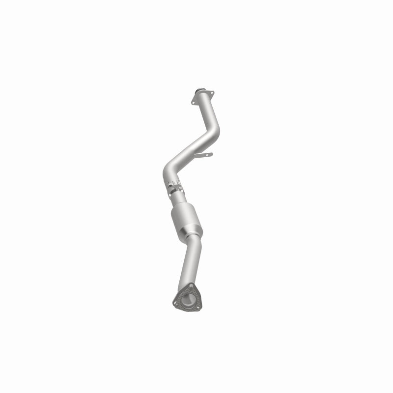 MagnaFlow 5571217 carb direct-fit catalytic converter, opposite side view of the turntable spin