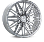 Vossen HF6-5 22x12 - 6x139.7 - ET-44 - Ultra Deep Face - 106.1 - Silver Polished Wheel