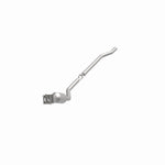 MagnaFlow 5451202 carb direct-fit catalytic converter, opposite front three-quarter view of the turntable spin