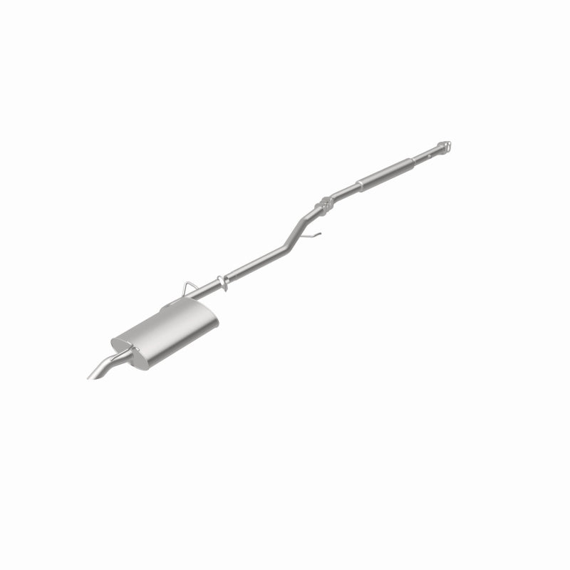 BRExhaust 106-0322 direct-fit exhaust kit, rear view of the turntable spin