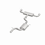 BRExhaust 106-0928 direct-fit exhaust kit, opposite front three-quarter view of the turntable spin