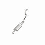 BRExhaust 106-0535 direct-fit exhaust kit, opposite front three-quarter view of the turntable spin