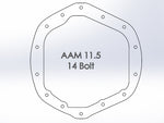 aFe Power Front/Rear Diff Cover Kit w/ Oil 01-10 GM Diesel Trucks V8 (AAM 9.25 & AAM 11.5-14)