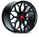 Vossen HF-2 24x10 - 5x112 - ET5 - Deep Face - 66.5 - Gloss Black Wheel
