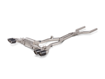 Akrapovic Evolution Line (Titanium) S-BM/T/25 for BMW M8 Gran Coupe (F93) 2020-2025, angled view