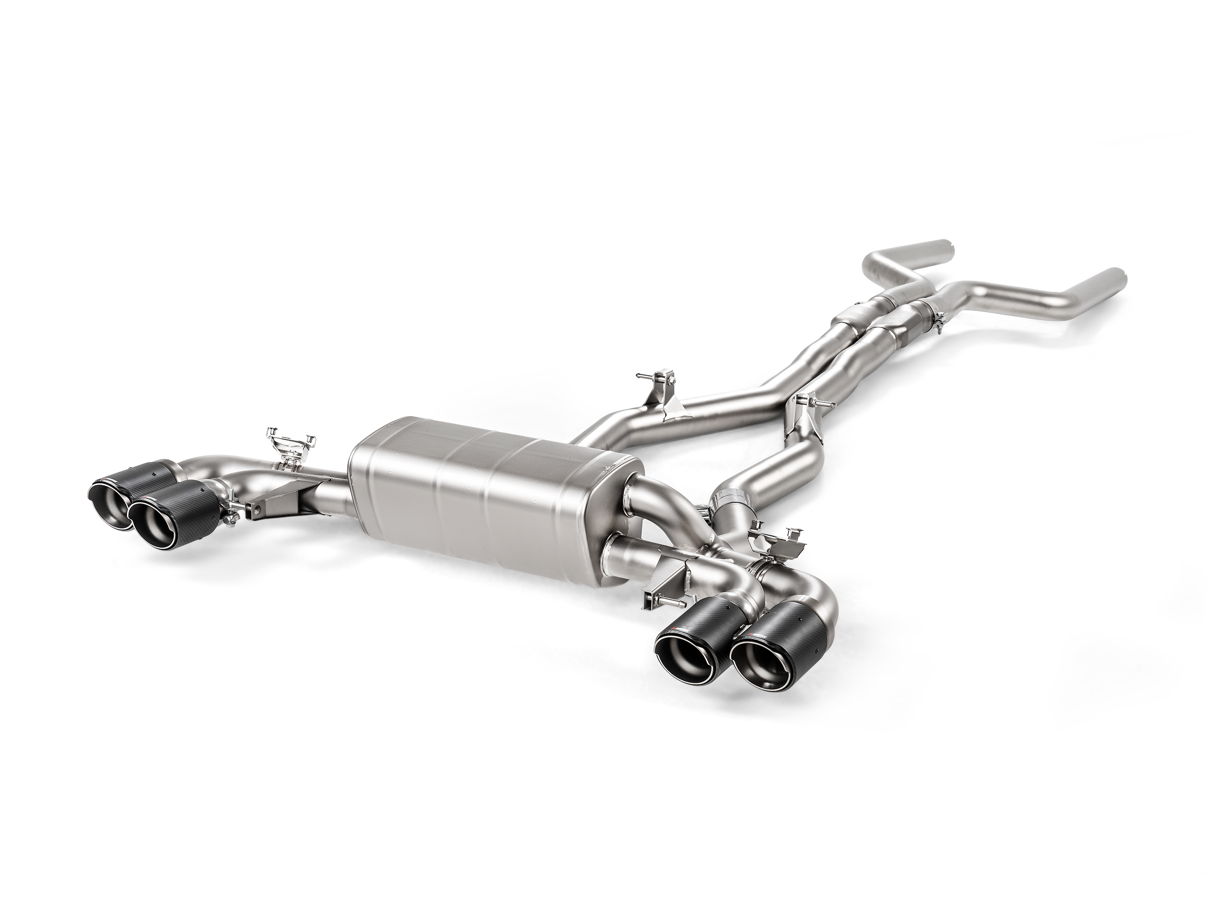Akrapovic Evolution Line (Titanium) S-BM/T/2H for BMW M5 (F90) 2018-2023, side view