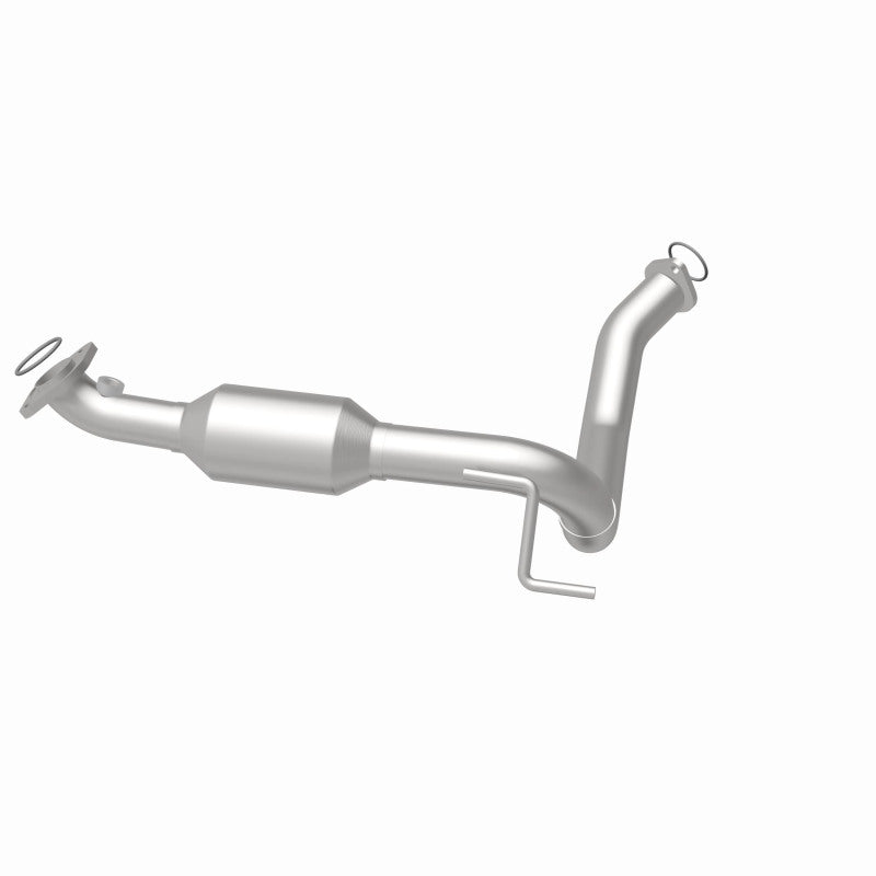 MagnaFlow 5592231 carb direct-fit catalytic converter, side view of the turntable spin