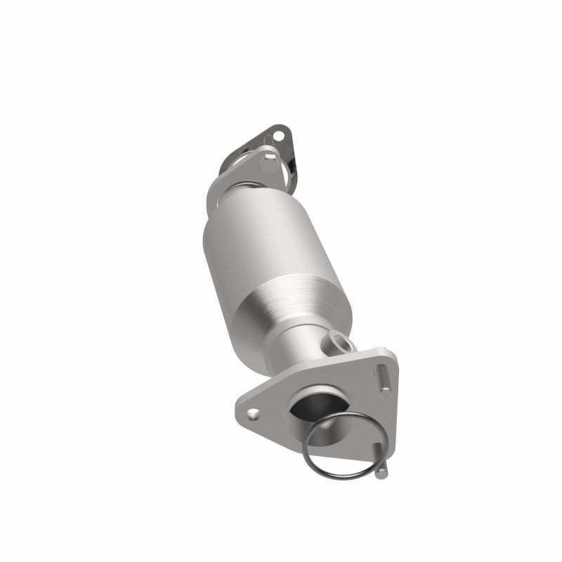 MagnaFlow 5481668 carb direct-fit catalytic converter, opposite side view of the turntable spin