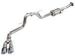 AWE 21-25 Ford F150 (14th Gen Reg Cab) Cat-Back Exhaust - 4.5in Dual Side Exit Chrome Tips