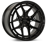 Vossen HFX-1 22x10.5 / 5x112 / ET16 / Deep / 66.56 CB - GB/Gloss Black Wheel