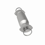 MagnaFlow 24455 epa direct-fit catalytic converter, opposite side view of the turntable spin