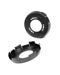 VANOS cover components showing their inner and outer faces