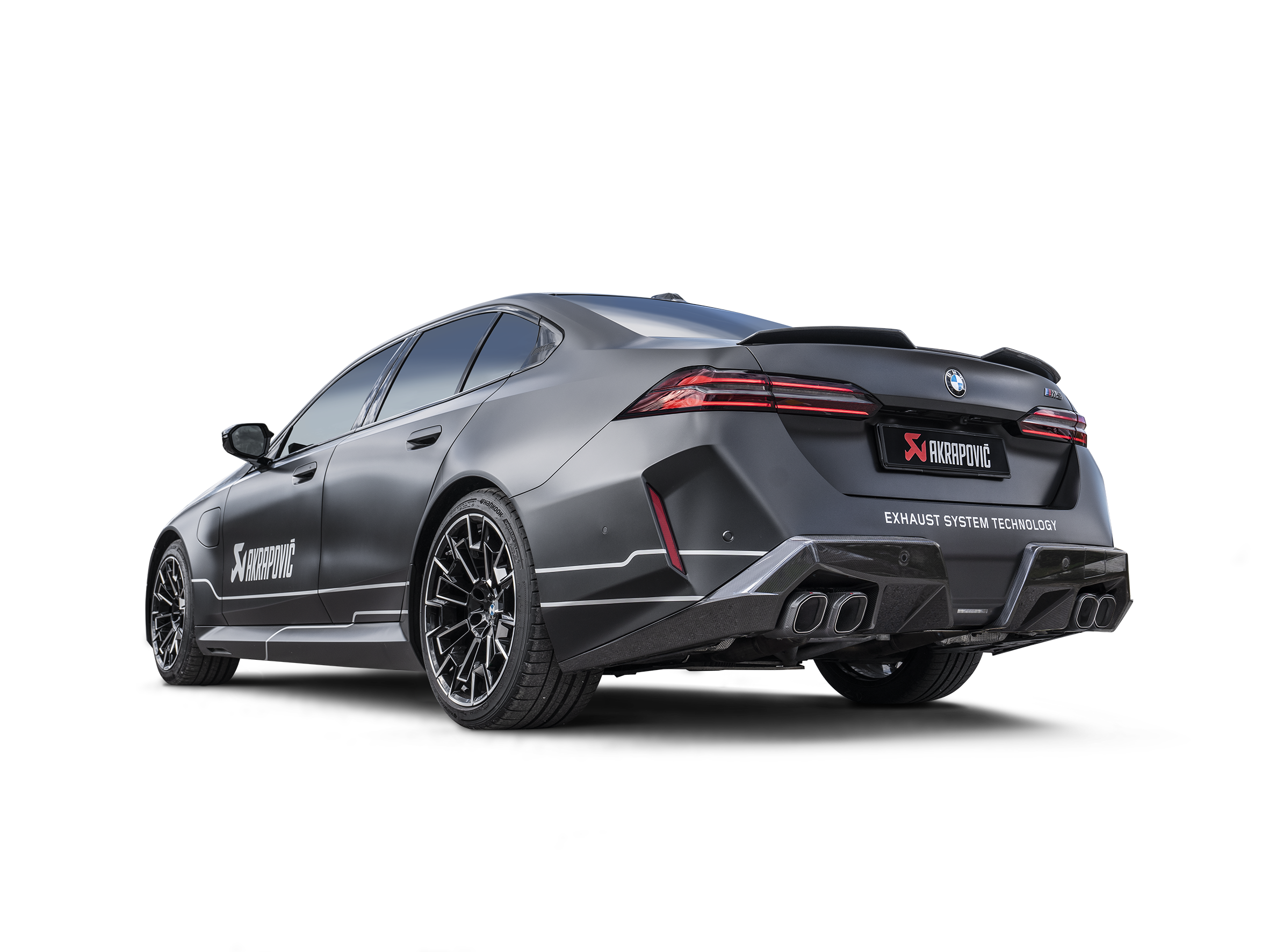 Akrapovic Evolution Line (Titanium) S-BM/T/38 for BMW M5 (G90) 2025-2026, rear view
