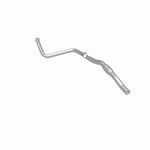 MagnaFlow 24223 hm grade direct-fit catalytic converter, rear three-quarter view of the turntable spin