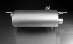 Remus BMW 3 Series F30/F31 3.0L Axle Back, rear silencer box with outlet stubs, dark studio