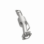 MagnaFlow 5592579 carb direct-fit catalytic converter, opposite side view of the turntable spin