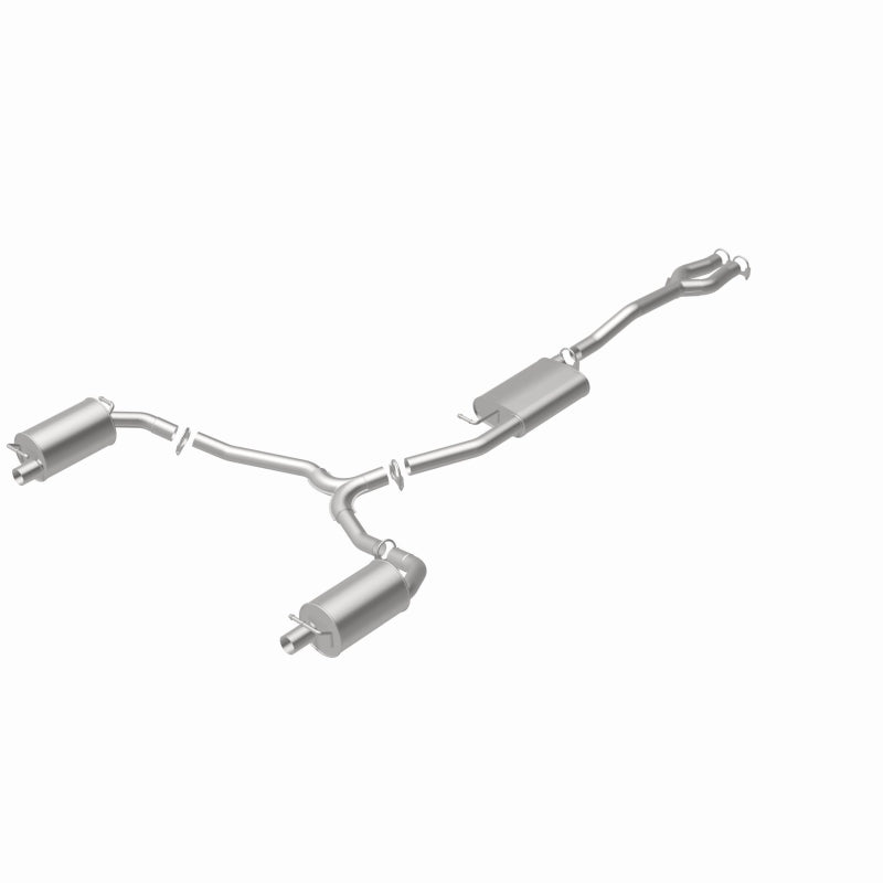BRExhaust 106-0842 direct-fit exhaust kit, rear view of the turntable spin