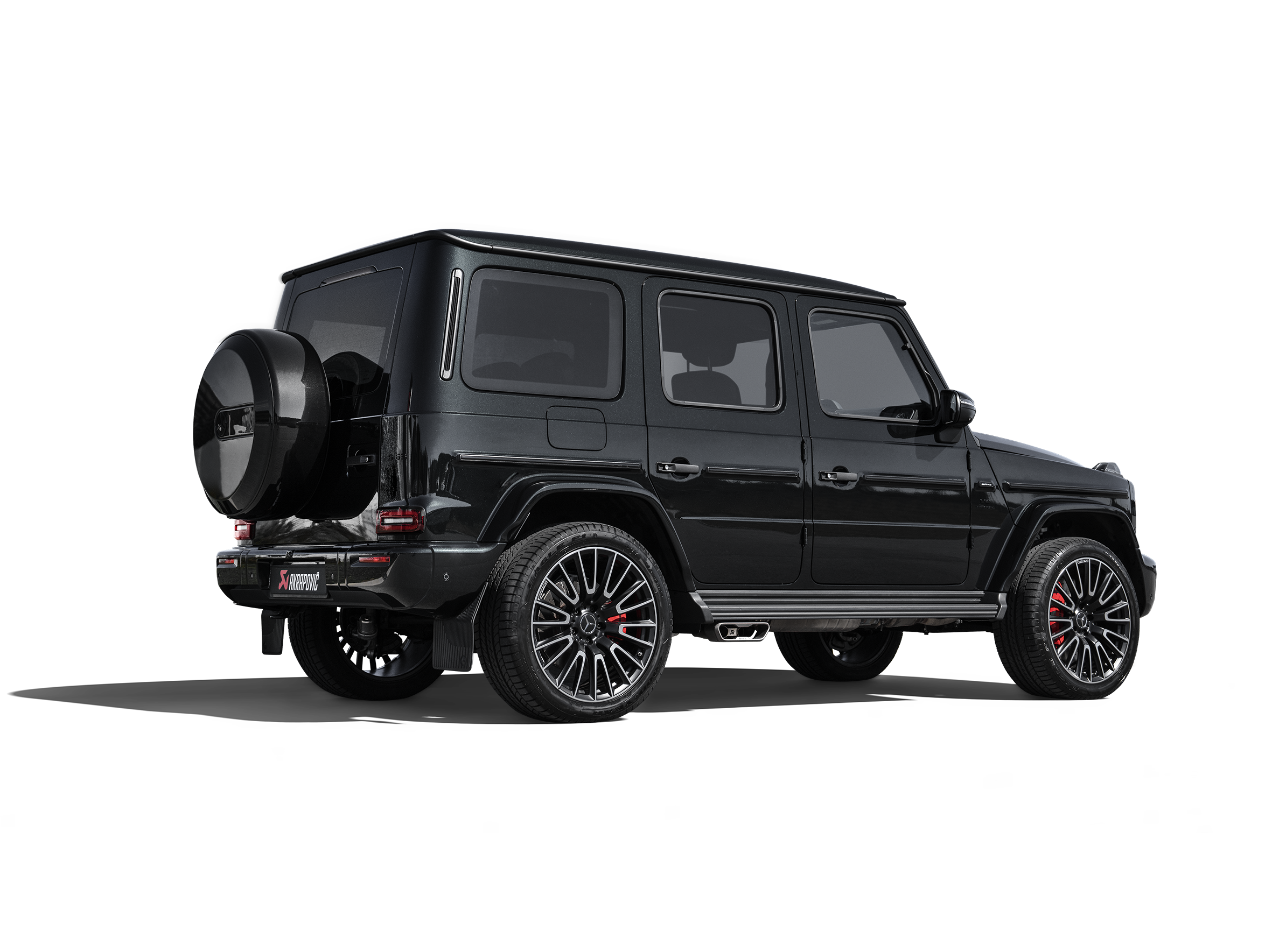 Akrapovic Mercedes-AMG G63 (W465) Evolution Line Cat Back (Titanium) S-ME/T/13H for Mercedes-Benz G63 AMG W465 2025-2027, detail view