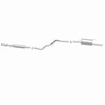 BRExhaust 106-0157 direct-fit exhaust kit, side view of the turntable spin
