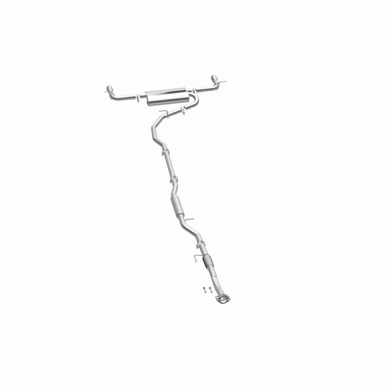BRExhaust 106-0489 direct-fit exhaust kit, opposite side view of the turntable spin