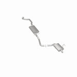 BRExhaust 106-0279 direct-fit exhaust kit, rear three-quarter view of the turntable spin