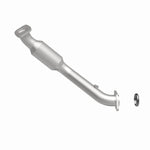 MagnaFlow 4561999 carb direct-fit catalytic converter, side view of the turntable spin