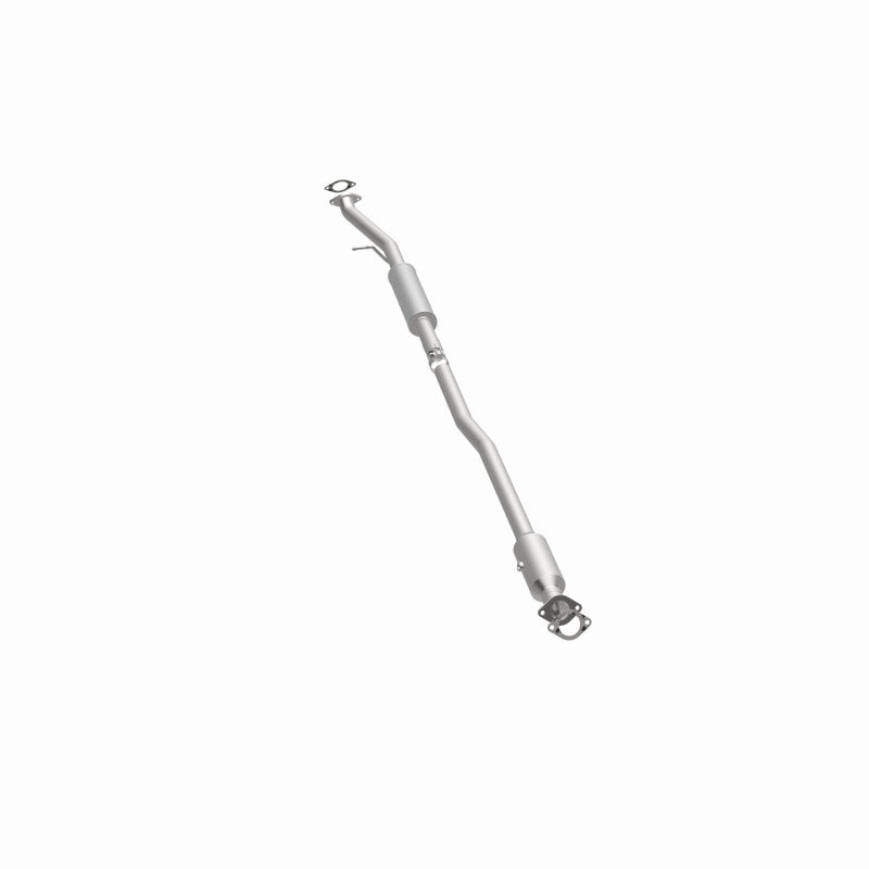 MagnaFlow 5561542 carb direct-fit catalytic converter, opposite side view of the turntable spin