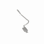 BRExhaust 106-0900 direct-fit exhaust kit, rear three-quarter view of the turntable spin
