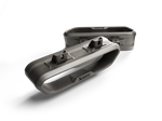 Akrapovic Tail pipe set (Titanium) TP-T/S/24/1 for Mercedes-Benz G63 AMG (W465) 2025-2026, angled view