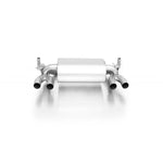 Remus G15 M850i Axle-Back Exhaust GPF, rear silencer with twin outlet pipes on each side