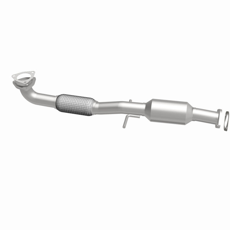 MagnaFlow 5421911 carb direct-fit catalytic converter, side view of the turntable spin