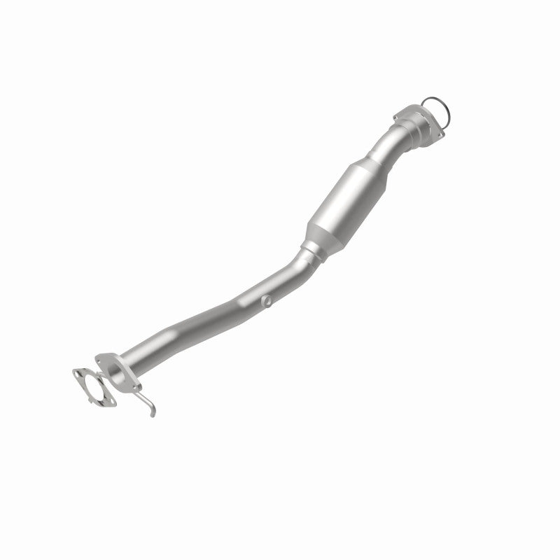MagnaFlow 5461227 carb direct-fit catalytic converter, rear view of the turntable spin
