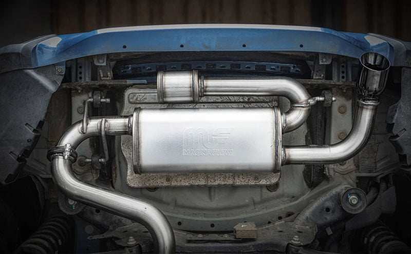 MagnaFlow 19692 installed on the vehicle, view 3