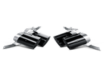 Akrapovic Tail pipe set (Carbon) 550/560 TP-CT/7 for Lamborghini Gallardo LP 550-2 (Gallardo) 2011-2014, angled view