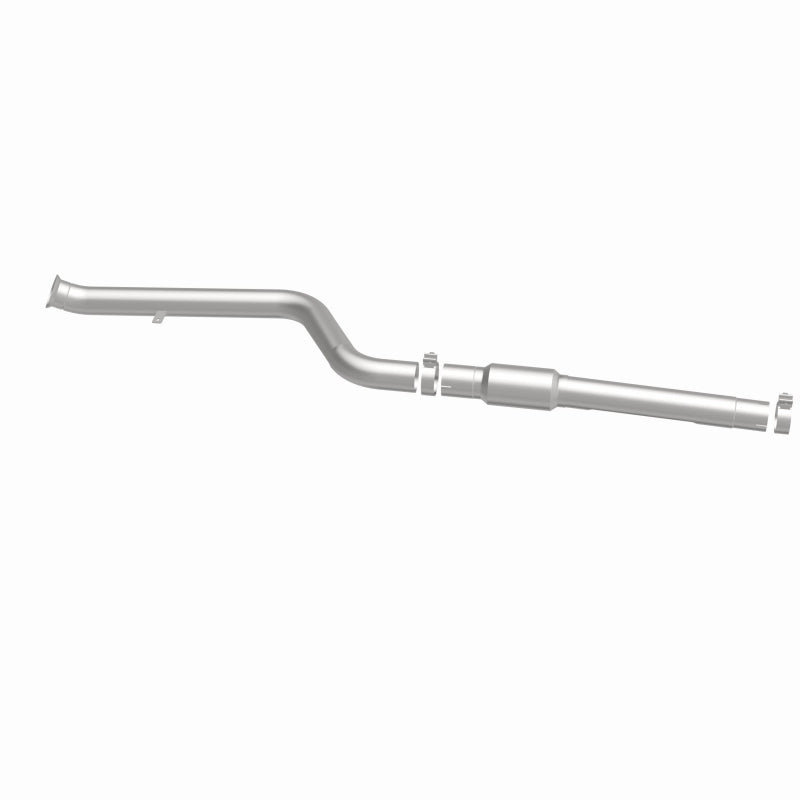 MagnaFlow 280544 oem grade direct-fit catalytic converter, side view of the turntable spin