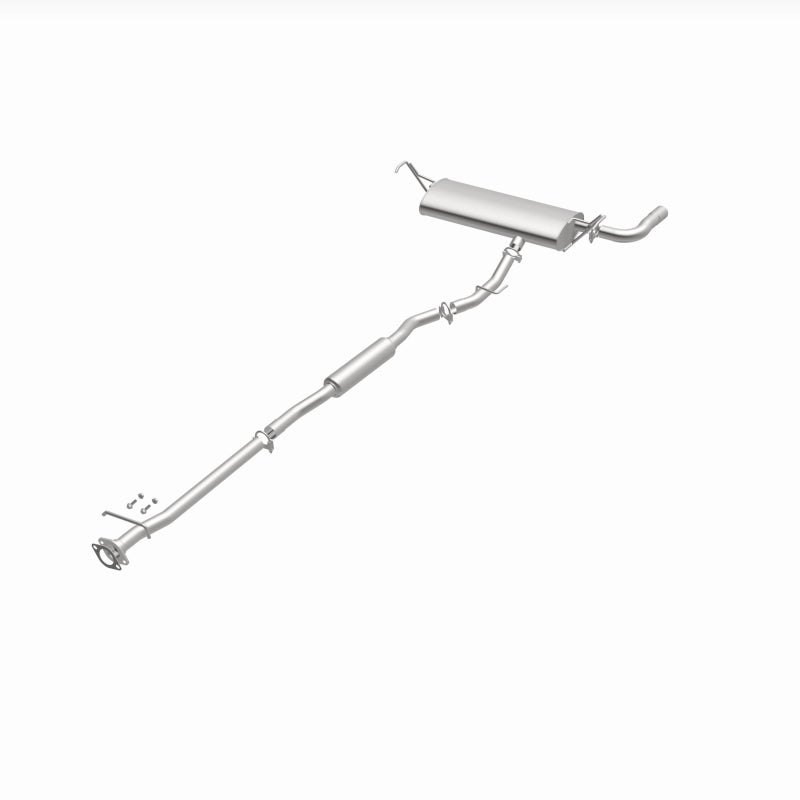 BRExhaust 106-0225 direct-fit exhaust kit, opposite front three-quarter view of the turntable spin