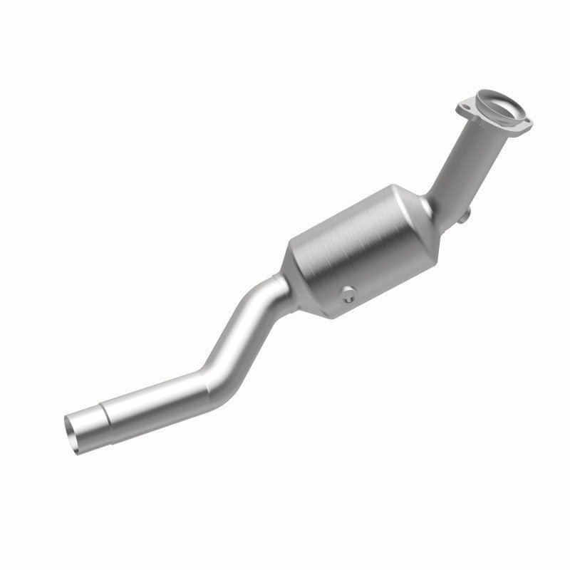 MagnaFlow 5461954 carb direct-fit catalytic converter, opposite side view of the turntable spin
