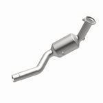 MagnaFlow 5461954 carb direct-fit catalytic converter, opposite side view of the turntable spin