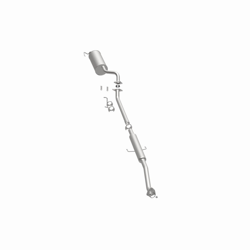 BRExhaust 106-0722 direct-fit exhaust kit, opposite side view of the turntable spin