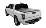 Access 2022+ Nissan Frontier 6ft Bed LOMAX Tri-Fold Hard Cover - Black Urethane