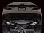 AWE Tuning 22-25 Subaru VB WRX Touring Edition Axleback Exhaust - Chrome Silver Tips