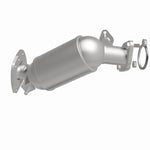 MagnaFlow 22-010 oem grade manifold converter, side view of the turntable spin