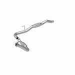MagnaFlow 4451647 carb direct-fit catalytic converter, front three-quarter view of the turntable spin