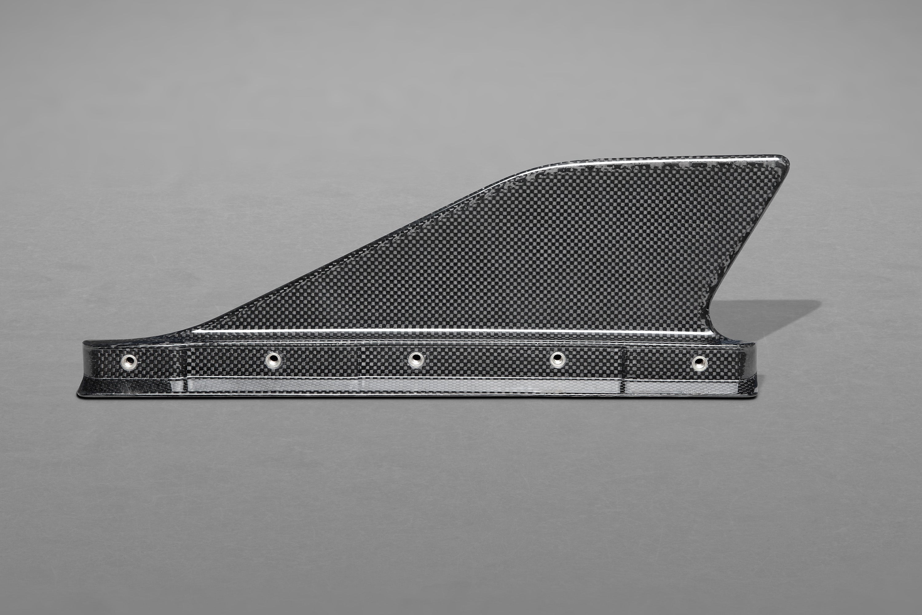 Capristo carbon fiber side fin for the Ferrari 458 Speciale with mounting holes