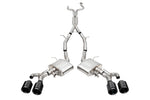 Corsa 22-25 Cadillac CT4 V Blackwing 3in Active Valve Cat-Back - 4.5in Carbon Fiber Black Tip