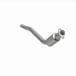 MagnaFlow 4651718 carb direct-fit catalytic converter, front three-quarter view of the turntable spin