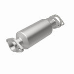 MagnaFlow 3391757 carb direct-fit catalytic converter, rear view of the turntable spin
