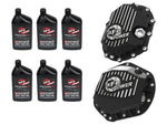 aFe Power Front/Rear Diff Cover Kit w/ Oil 11-19 GM Diesel Trucks V8 (AAM 9.25-12 & AAM 11.5-14)