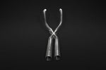 Capristo X-pipe for Ferrari 575M Maranello, polished stainless crossover with twin outlets